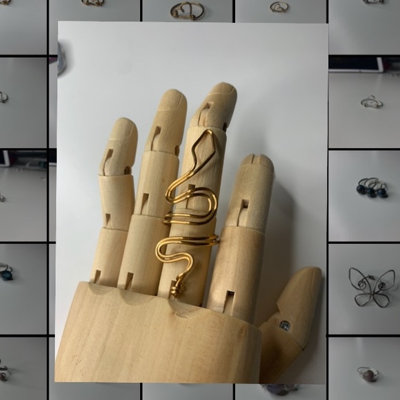 wire snake ring - Picture 1 of 1